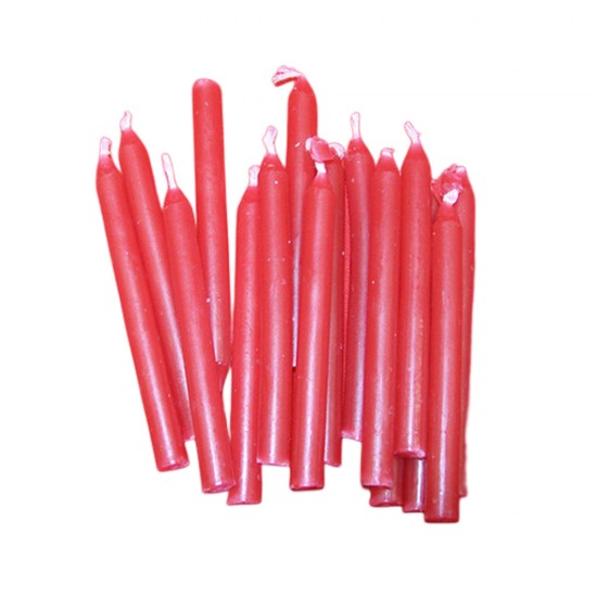 Small red candles  