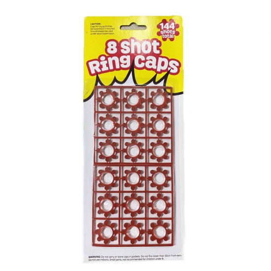 8 shots star ring caps