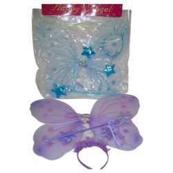 Fairy wings with wand and  head bopper   