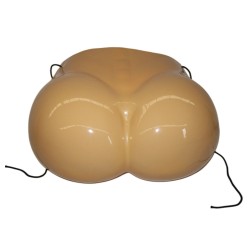 Plastic fake buttock