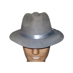 Grey feltex gangster hat  