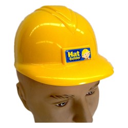 Yellow builder's hat- Chils size 
