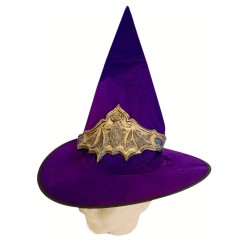 Witches hat with bat   