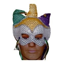 Jester mask and headband 