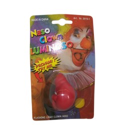 Rubber clown nose -Red  