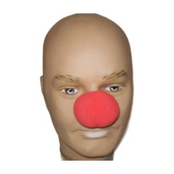 foam clown nose   