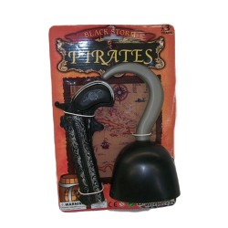 Pirate gun & hook set