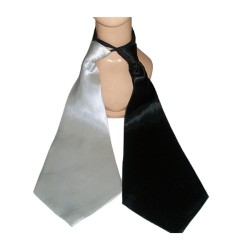 Neck ties with zipper