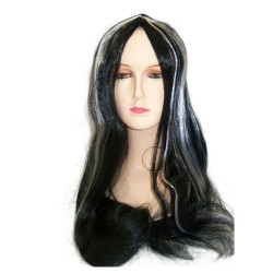 Elvira / witch long wig 