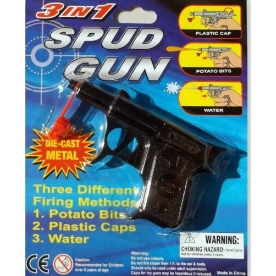 die cast metal spud gun