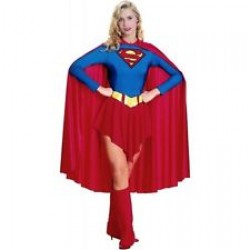 Woman's costume superwoman
