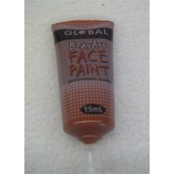 FACE PAINT IN TUBE 15ML-BROWN