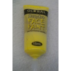 FACE PAINT IN TUBE 15ML- YELLOW