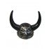 VIKING HAT WITH HORNS- BLACK
