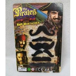ASSORTED PIRATE MUSTACHES