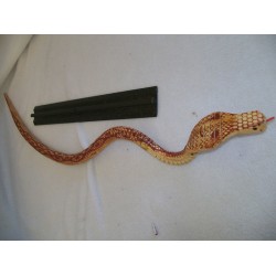 JOINTED WOODEN PYTHON