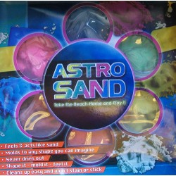 Kinetic Magic play Sand with mould assorted colurs